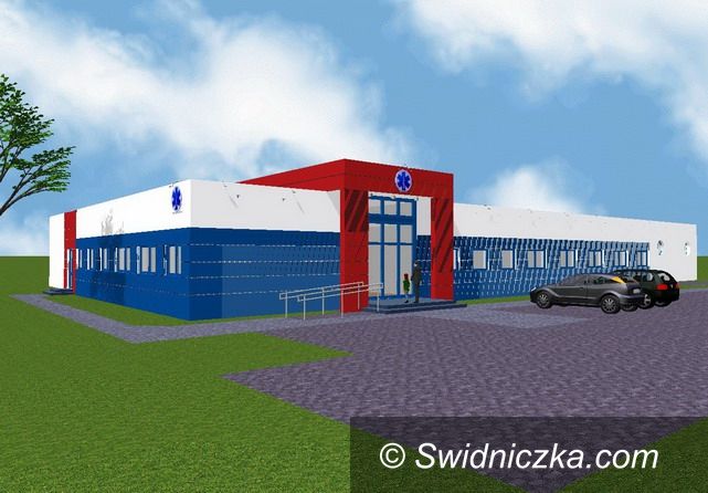 Strzegom: Pomoc na budowę Powiatowego Pogotowia Ratunkowego w Świdnicy