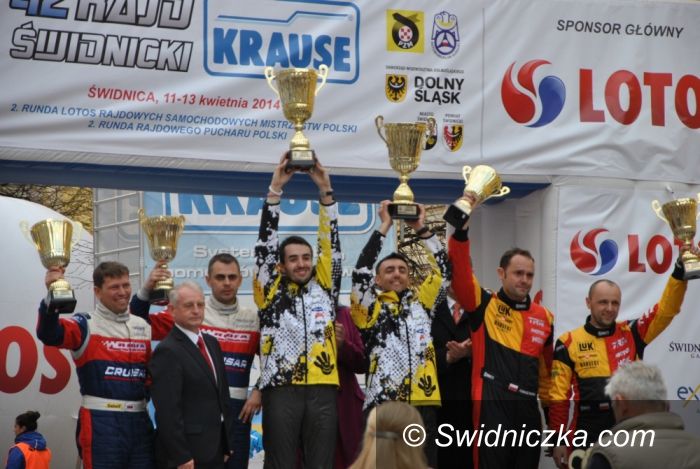 Świdnica: Rajd Świdnicki Krause: Zwycięstwo Chuchały
