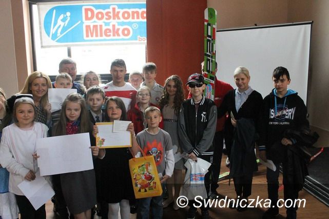 Świebodzice: Mleko w szkole – spotkanie ze sportowcami