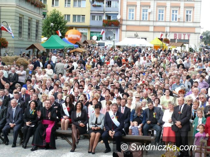 Strzegom: Dożynki Wojewódzkie w Strzegomiu
