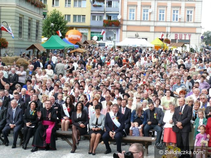 Strzegom: Dożynki Wojewódzkie w Strzegomiu
