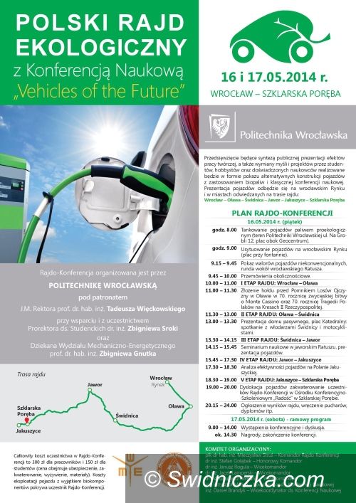 Świdnica: Ekologiczny rajd z przystankiem w Świdnicy