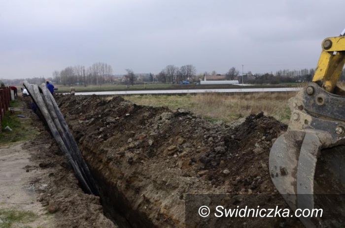 Żarów: Sieci wodociągowe w rozbudowie