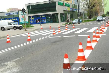 Świdnica: Malowanie pasów blisko finiszu