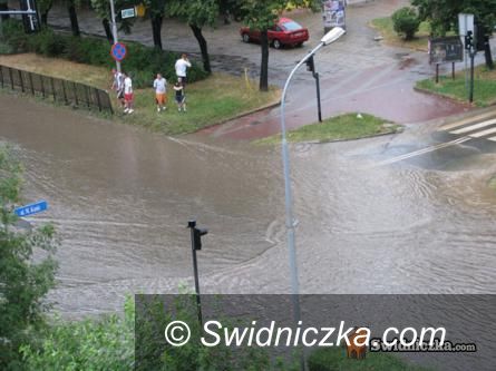 Świdnica: Gwałtowne burze i nawałnice – miejskie służby w gotowości