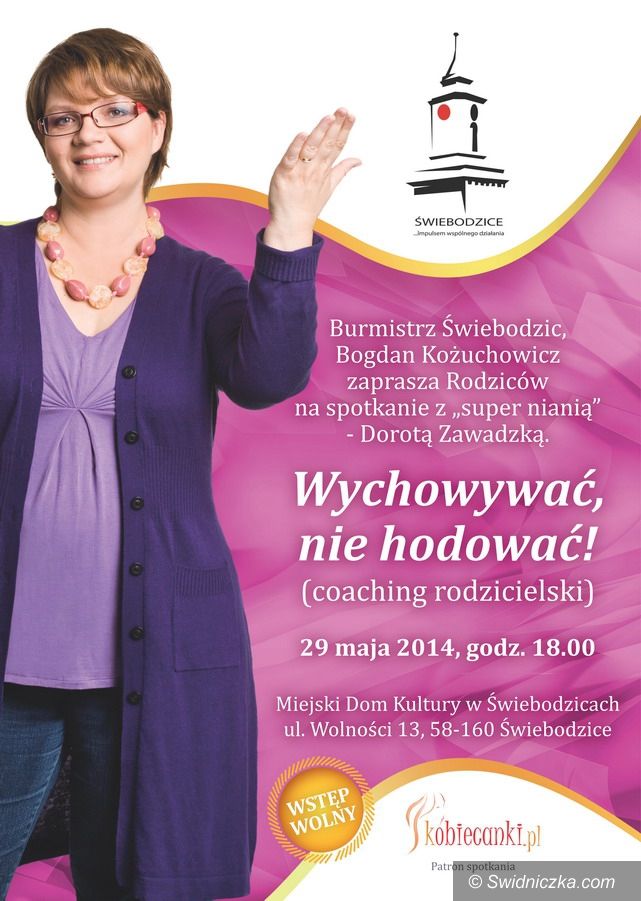 Świebodzice: Super Niania zdradzi sposoby na urwisa