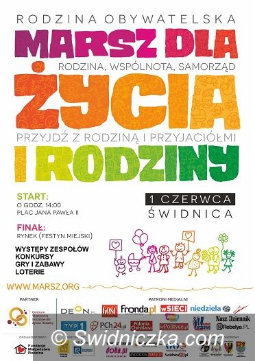 Świdnica: Świdnica maszeruje dla rodziny