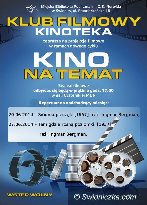 Świdnica: Kinoteka w MBP