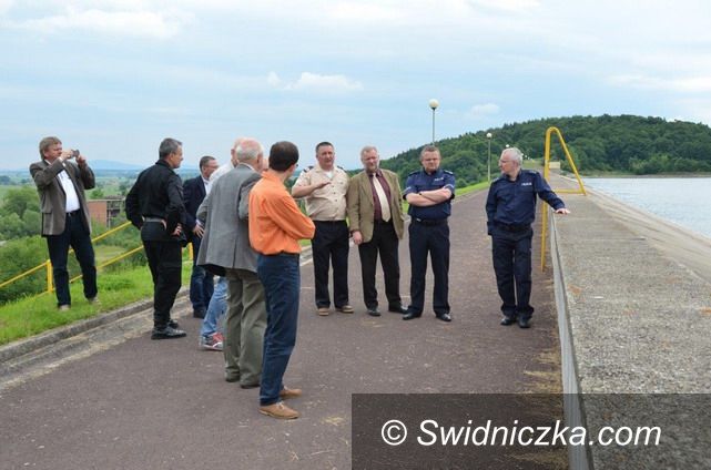 powiat świdnicki: Inspekcja zapór i zbiorników wodnych