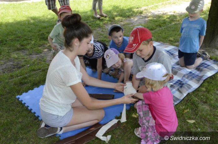 Żarów: Przedszkolaki na kursie pierwszej pomocy