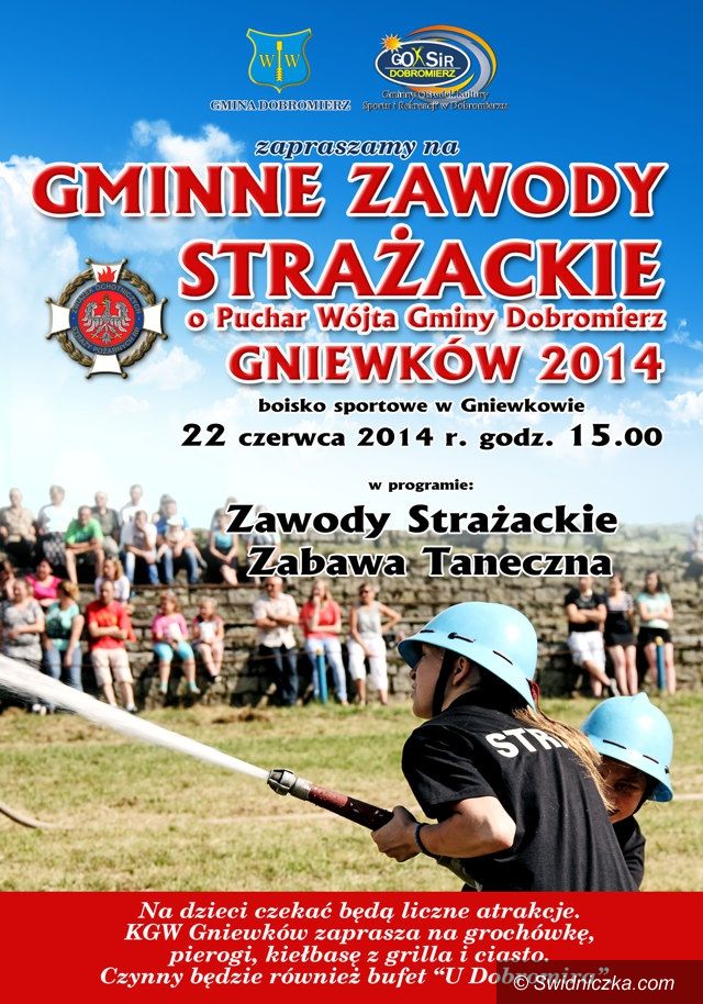 Gniewków: Zawody strażackie w Gniewkowie