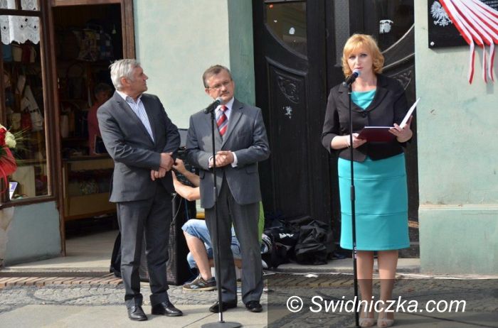 Świdnica: Pamiątkowa tablica odsłonięta
