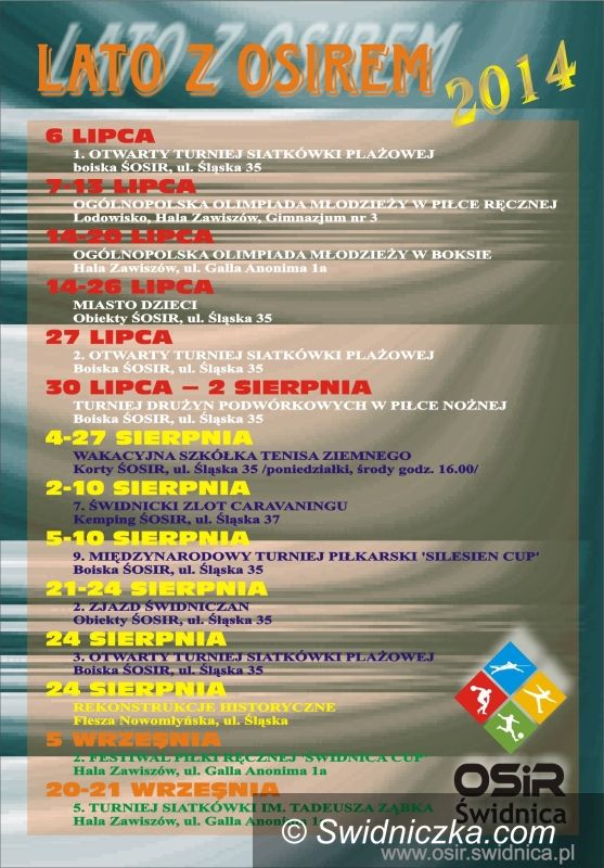 Świdnica: Lato z ŚOSIR–em 2014