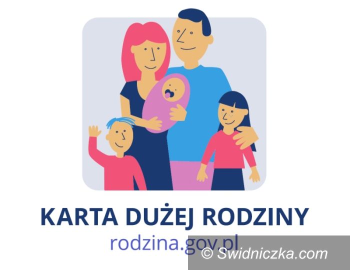 Świdnica/Kraj: Krajowa Karta Dużej Rodziny w Świdnicy