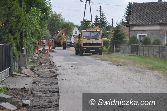 Strzelce: Nowy asfalt w Strzelcach