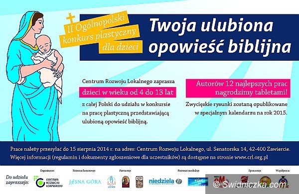 Kraj: Konkurs plastyczny dla dzieci o tematyce biblijnej
