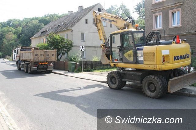Świebodzice: Kanalizacja – czas na ul. Ofiar Oświęcimskich w Świebodzicach