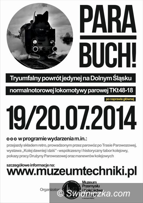 Jaworzyna Śląska: Para Buch! Triumfalny powrót lokomotywy