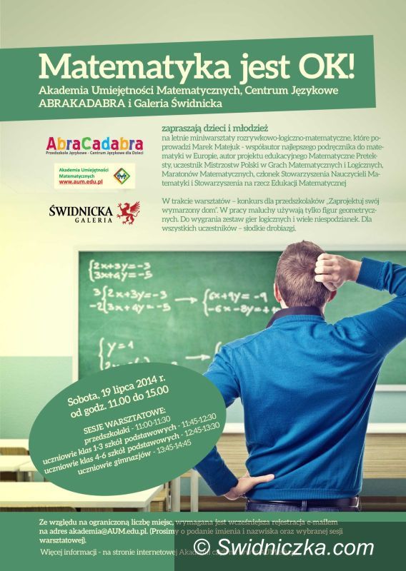 Świdnica: Matematyka jest OK