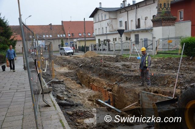 Strzegom: Utrudnienia na ul. Wesołej w Strzegomiu