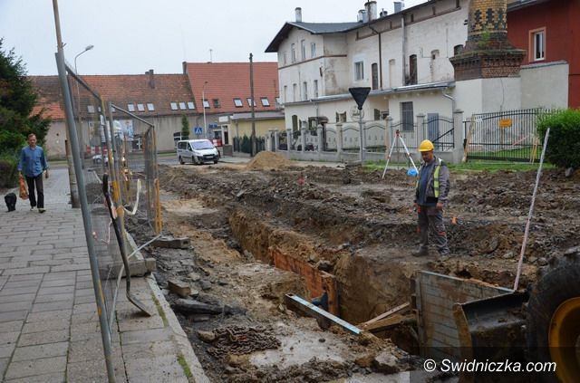 Strzegom: Utrudnienia na ul. Wesołej w Strzegomiu