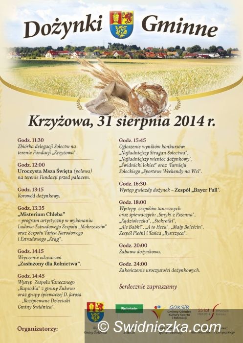 Krzyżowa: Dożynki gminne w Krzyżowej