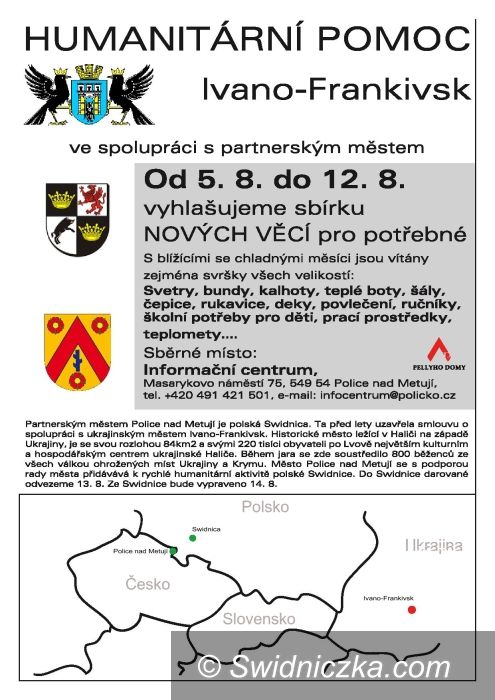 Ukraina: Do pomocy Ukrainie przyłączają się Czesi