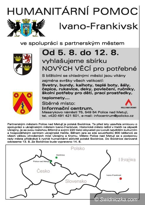 Ukraina: Do pomocy Ukrainie przyłączają się Czesi