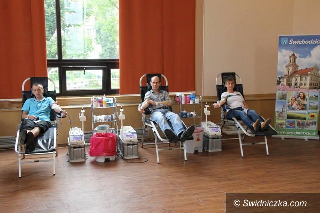 Świebodzice: Wakacyjne krwiobranie