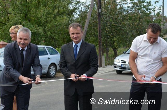 Olszany: Droga w Olszanach otwarta