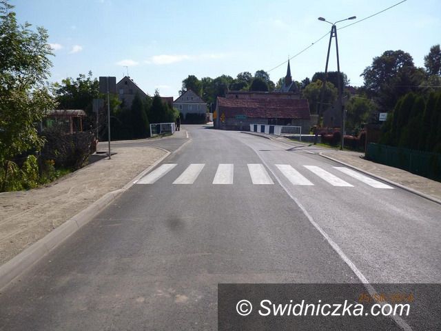 Zebrzydów: Oddano przebudowany odcinek drogi powiatowej nr 2879 D o długości 1170 m