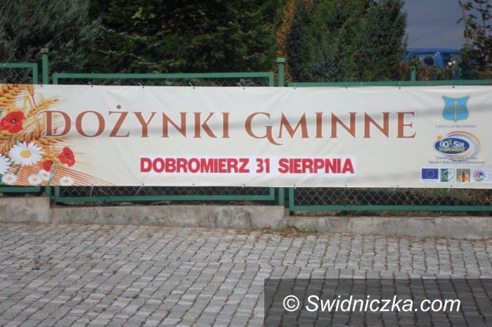 Dobromierz: Dobromierz gotowy na dożynki
