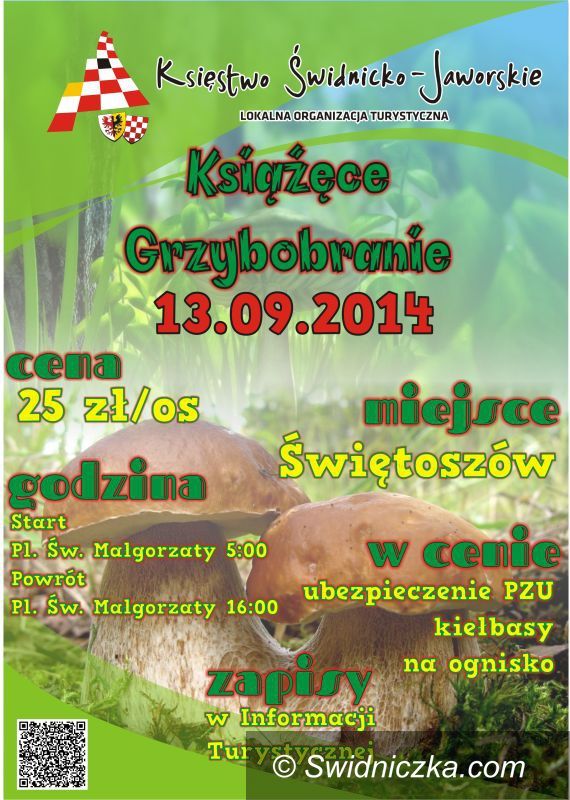 Świdnica: II Książęce Grzybobranie Księstwa Świdnicko–Jaworskiego