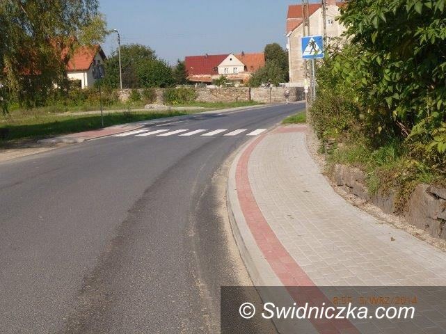 Kostrza: Budowa chodnika w Kostrzy wraz z przejściem dla pieszych