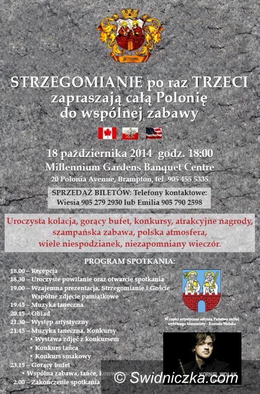 Kanada: Nie zapominają o Strzegomiu