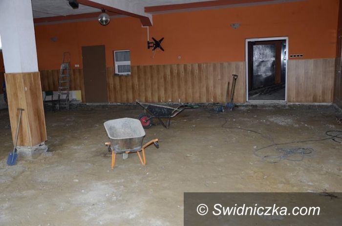 Wierzbna: Świetlica wiejska w remoncie