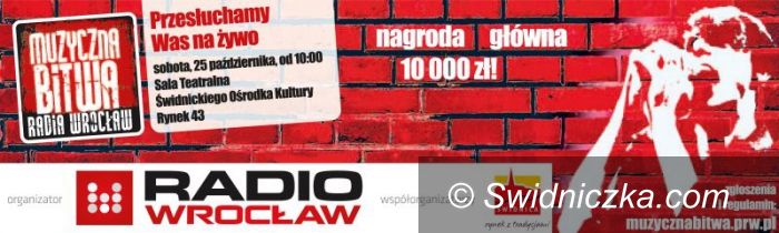 Świdnica: Muzyczna Bitwa Radia Wrocław w Świdnicy!