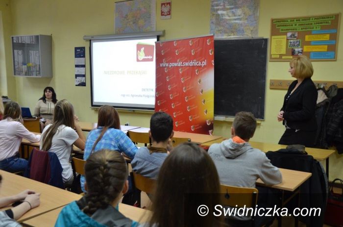 Świdnica: Pogadanki o zdrowym żywieniu