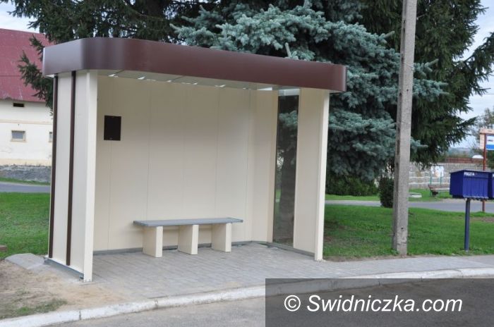 Gmina Świdnica: Gmina inwerstuje w nowe wiaty przystankowe