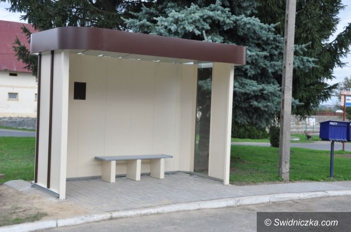 Gmina Świdnica: Gmina inwerstuje w nowe wiaty przystankowe