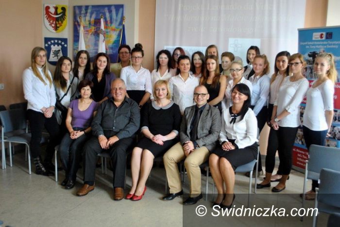 Świdnica: W "Hotelarce" zakończył się projekt Leonardo da Vinci