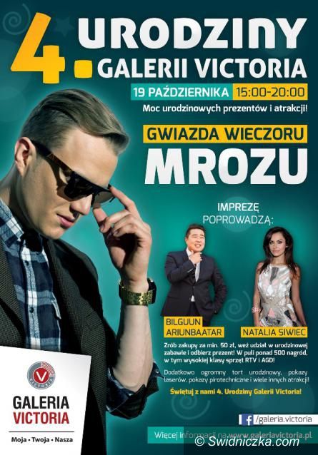Wałbrzych: 4. urodziny Galerii Victoria