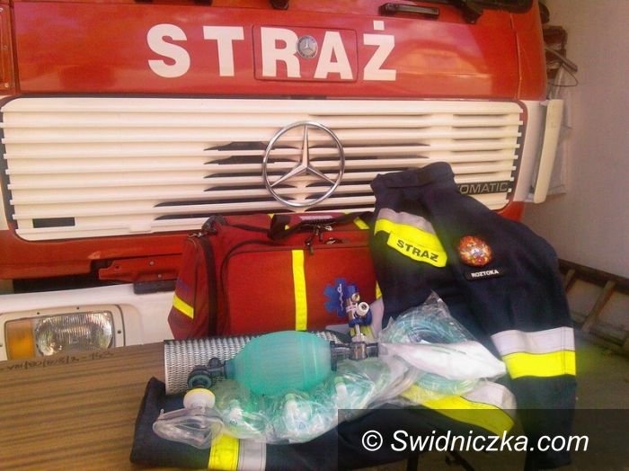 Roztoka: Nowy sprzęt dla roztockiej OSP
