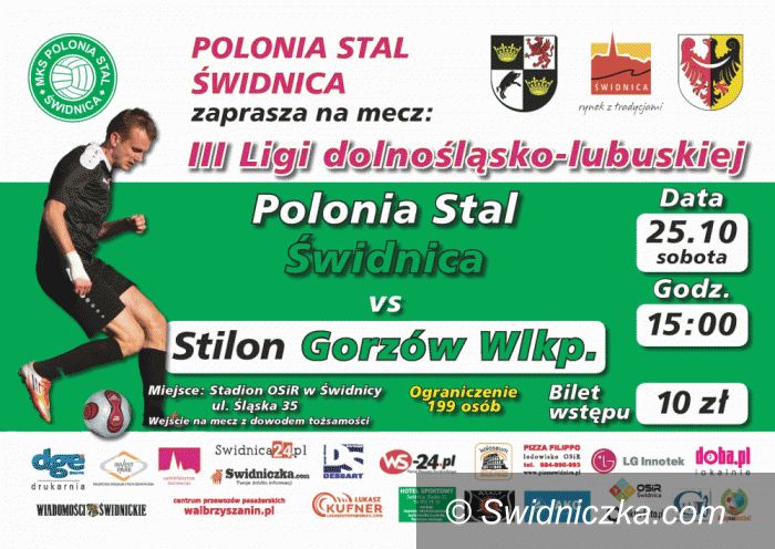 III-liga: Wrócić na właściwe tory. Do Świdnicy zawita gorzowski Stilon!