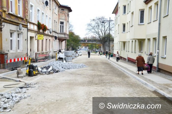 Strzegom: Fragment ul. Świdnickiej od piątku oddany do użytku