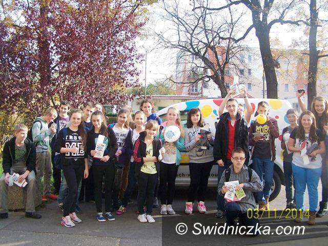 Świdnica: Projekt Deutsch Wagen Tour w Gimnazjum nr 2 w Świdnicy
