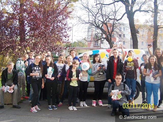 Świdnica: Projekt Deutsch Wagen Tour w Gimnazjum nr 2 w Świdnicy