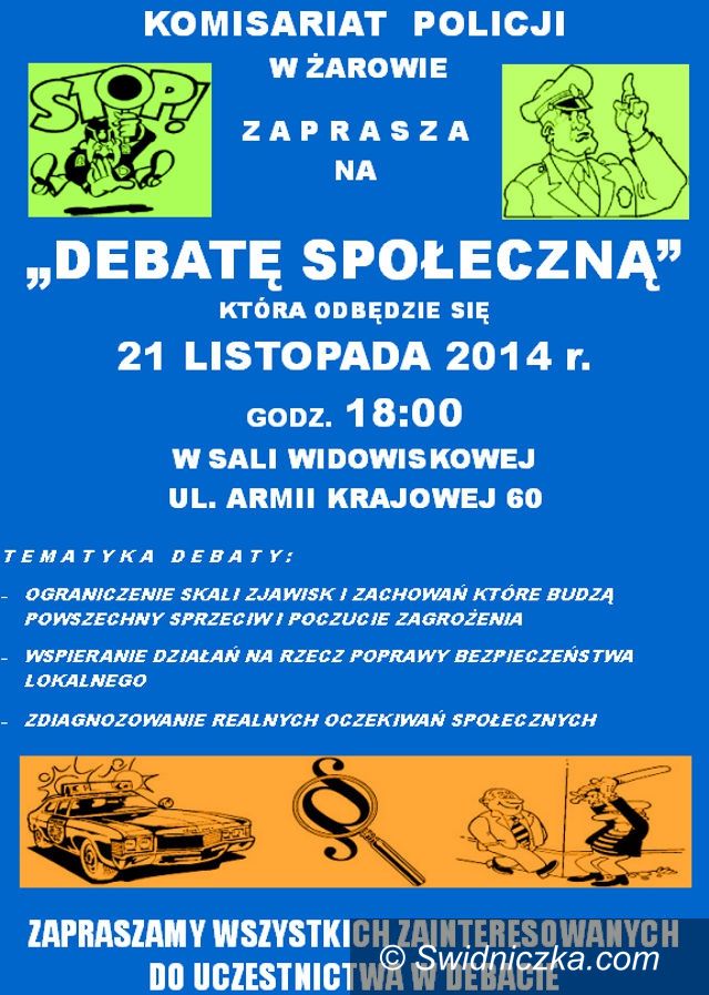 Żarów: Debata społeczna z mieszkańcami