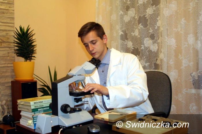 Świebodzice: Sukces młodego biologa