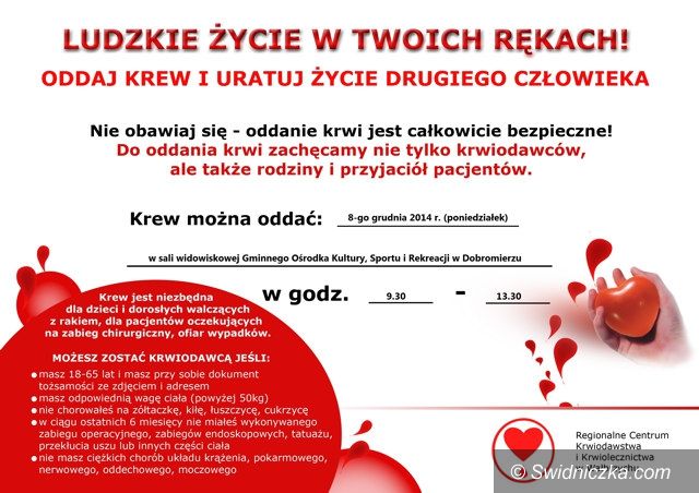 Dobromierz: Podziel się życiem